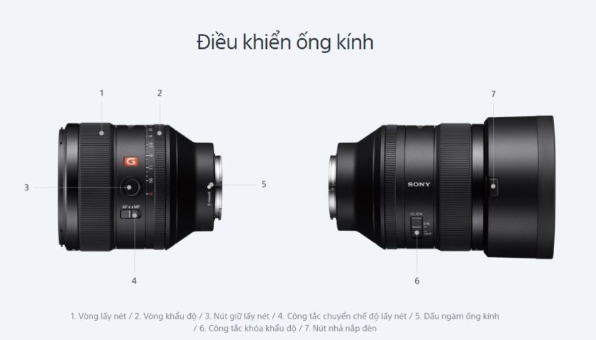 Sony FE85mm F/1.4 GM - Sông Hồng camera